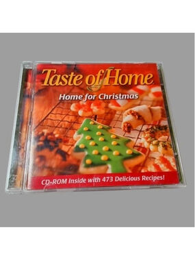 A Country Christmas Taste of Home Music CD and 473 Recipes CD-Rom